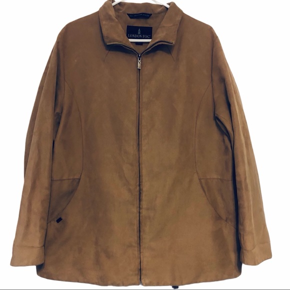 London Fog Other - London Fog All Weather Suede Jacket
